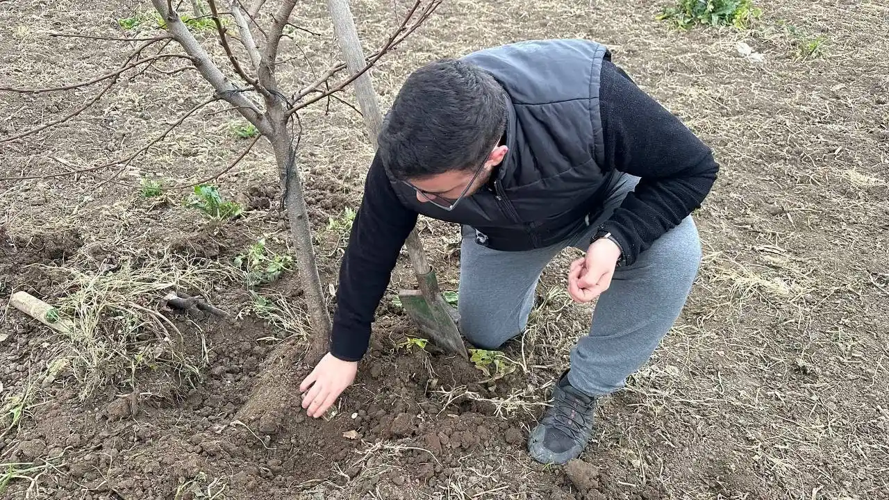 1500 yıllık tarih şeftali bahçesinden çıktı
