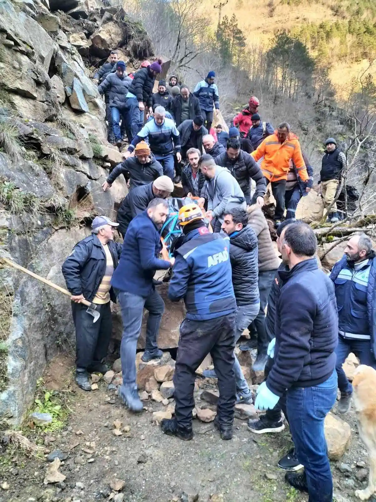 Av için evden çıkıp dönmeyen şahıs ormanda ölü bulundu
