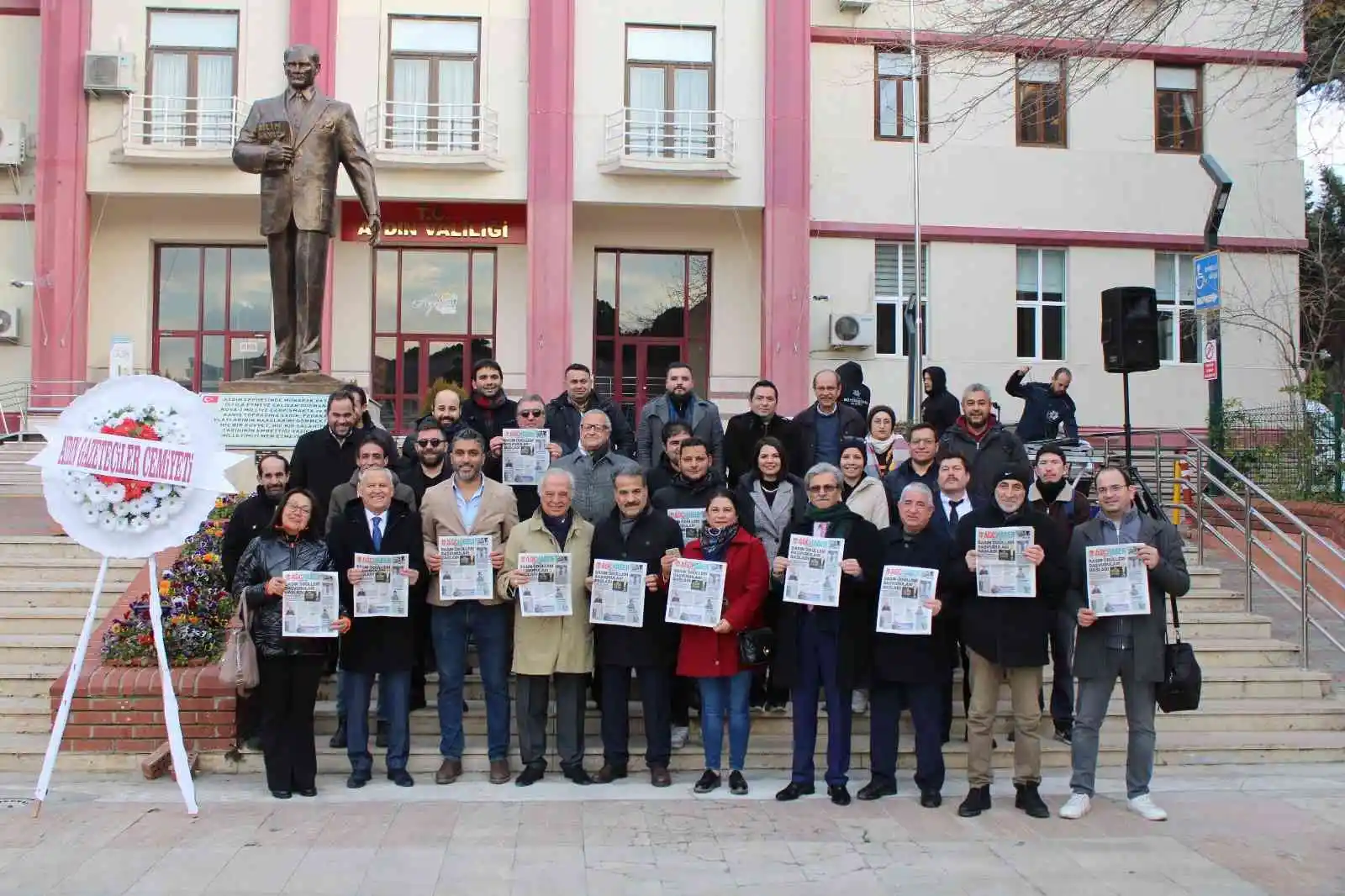 Aydın’da ’10 Ocak Çalışan Gazeteciler Günü’ kutlandı
