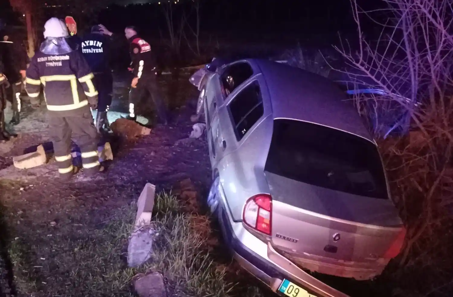 Aydın'da trafik kazası: 3 yaralı
