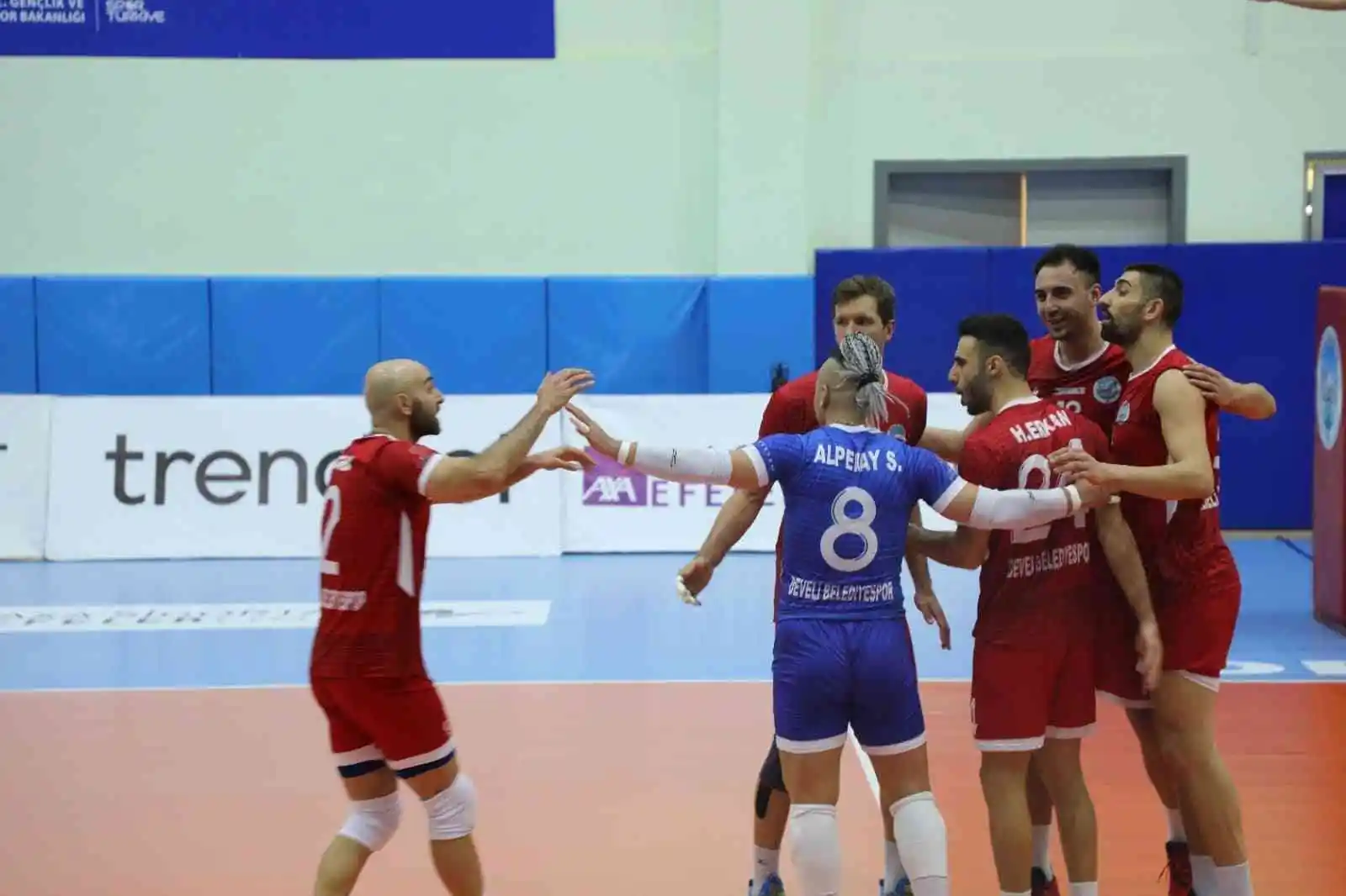 Efeler Ligi: Develi Belediyespor: 0- Halkbank: 3
