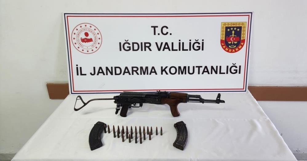 Iğdır'da silah operasyonu 1 gözaltı