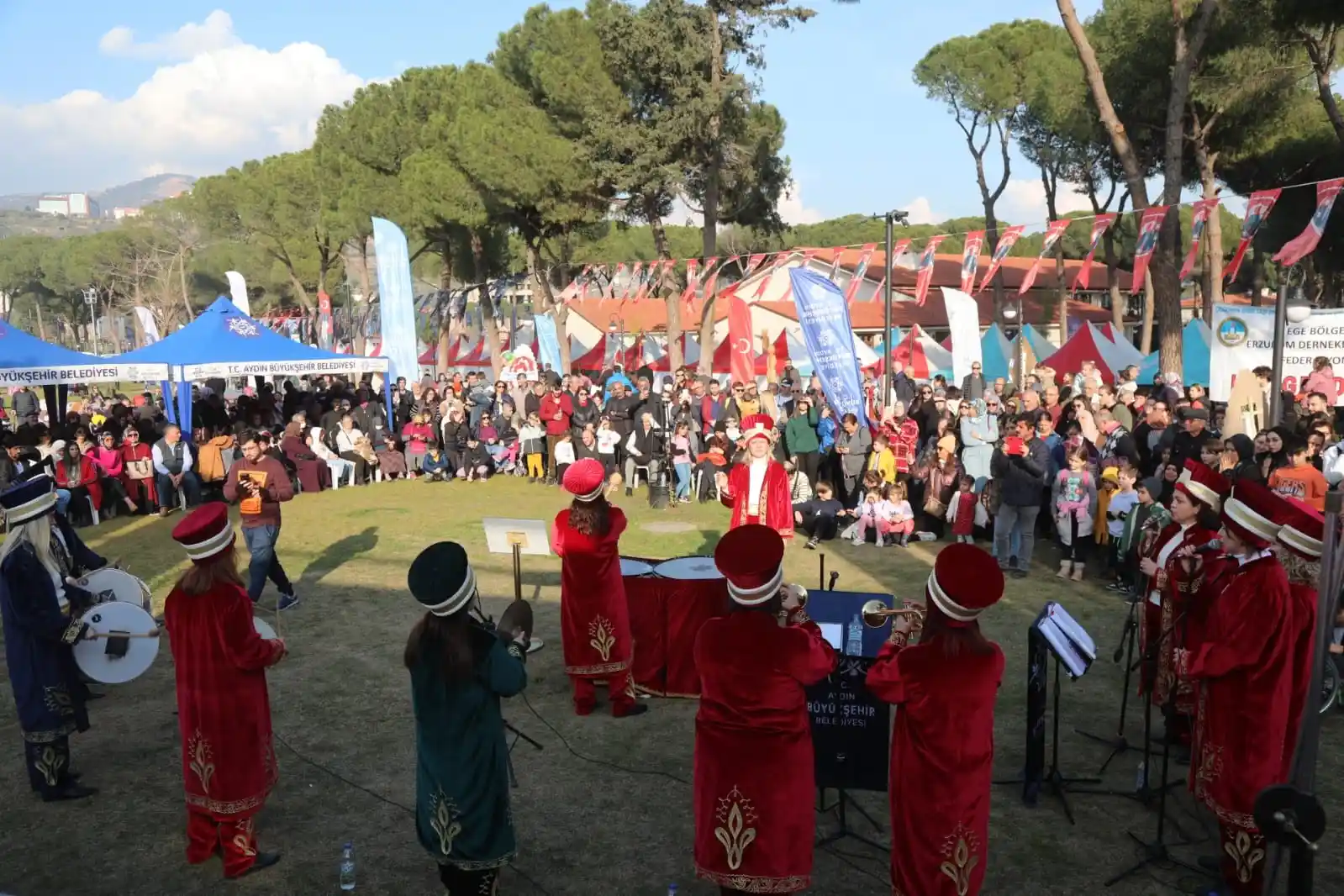 Kadın Mehteran Takımı Aydın Tekstil Park’ta
