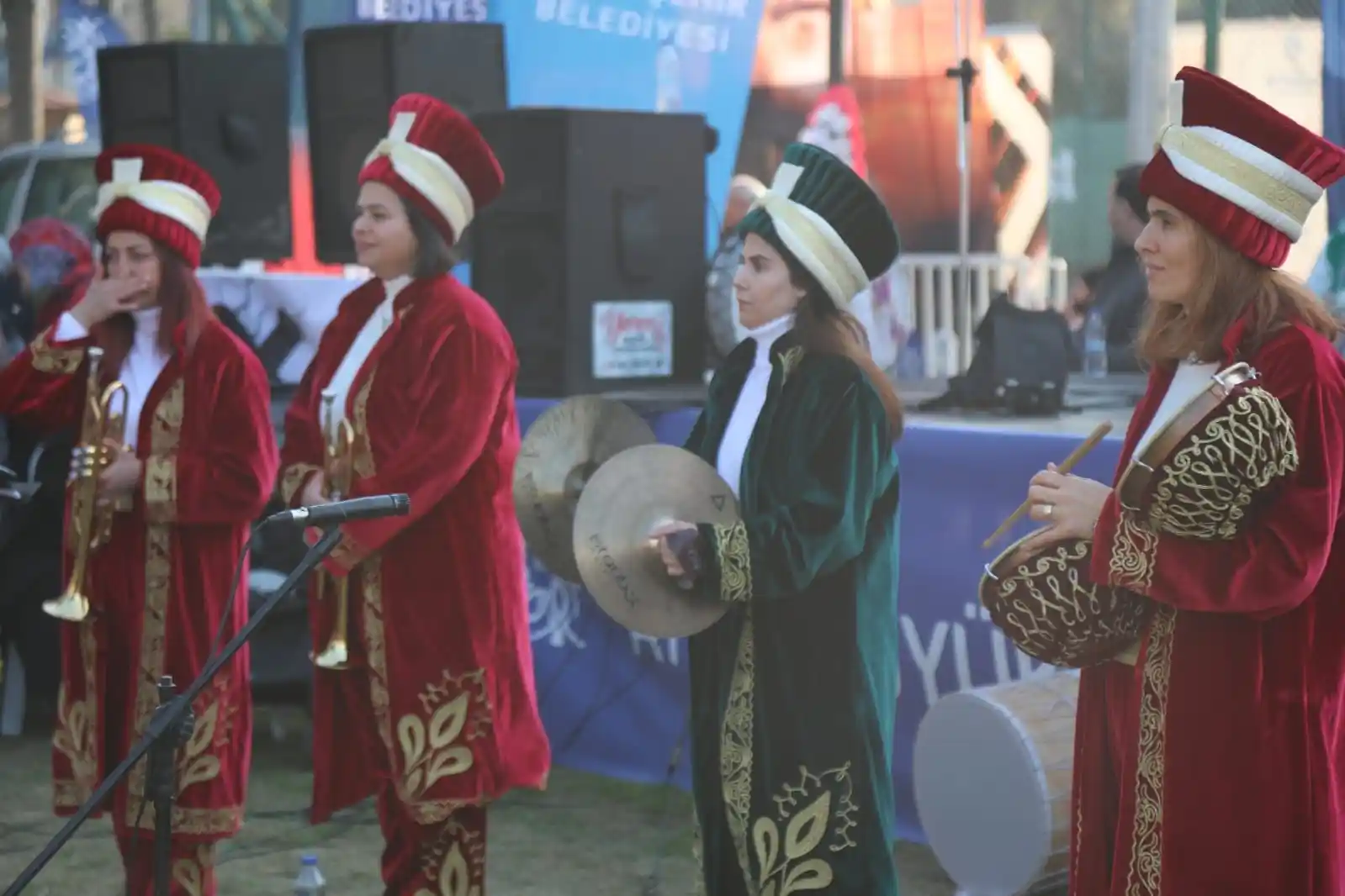 Kadın Mehteran Takımı Aydın Tekstil Park’ta
