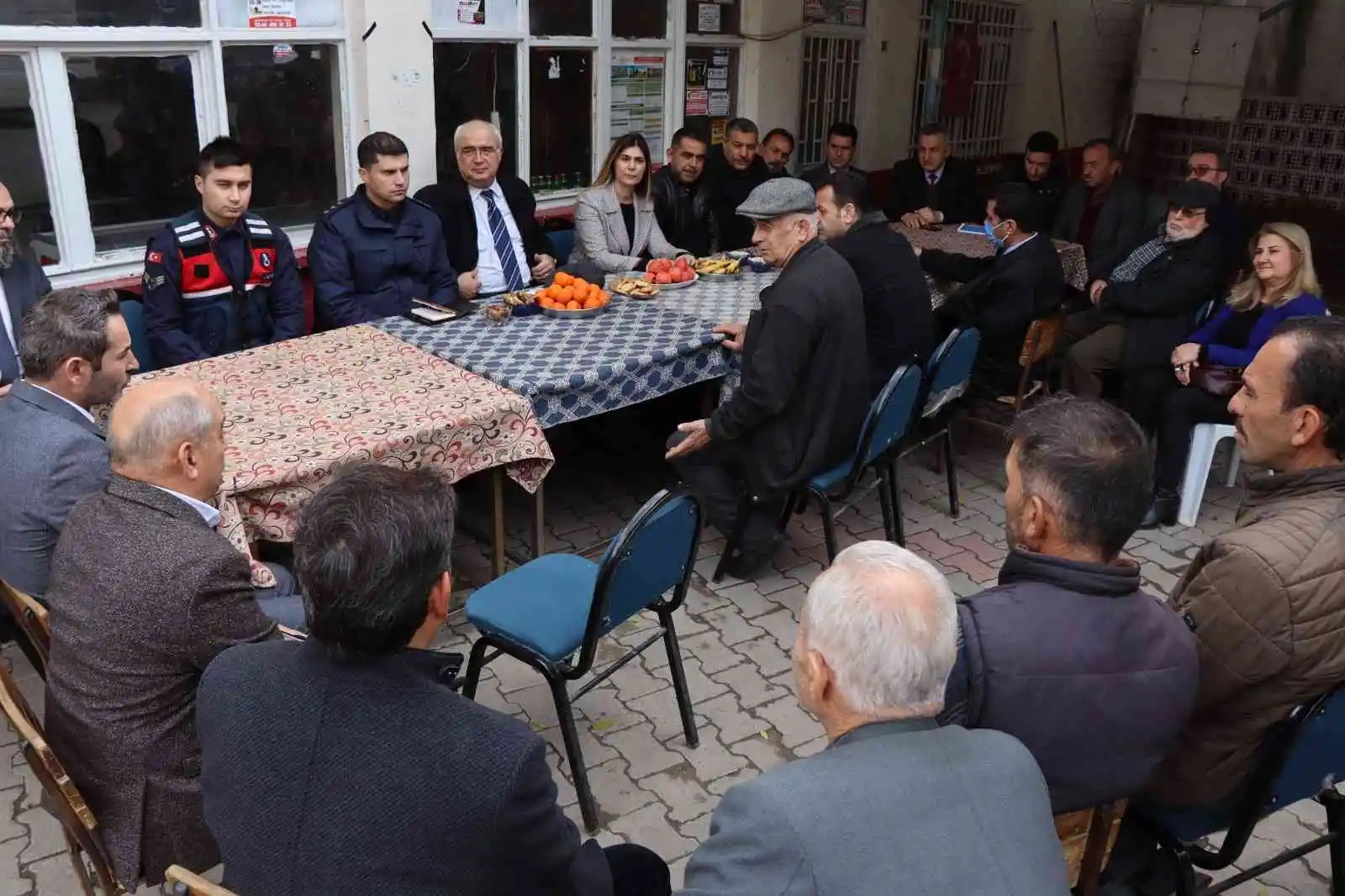 Nazilli'de Ocak ayı güvenlik toplantısı Kestel'de yapıldı
