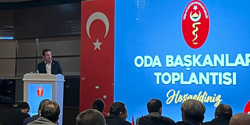 Ödül "Oda Başkanları" toplantısında konuştu