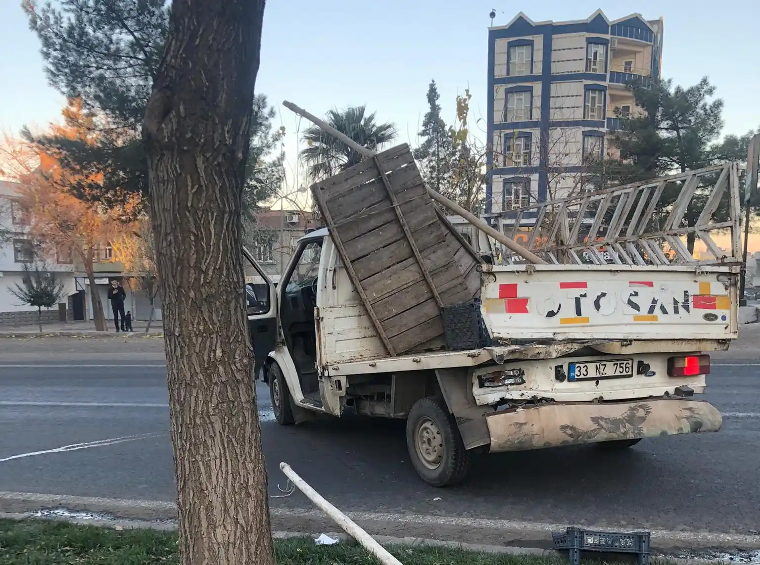 Siverek’te zincirleme kaza: 1 yaralı
