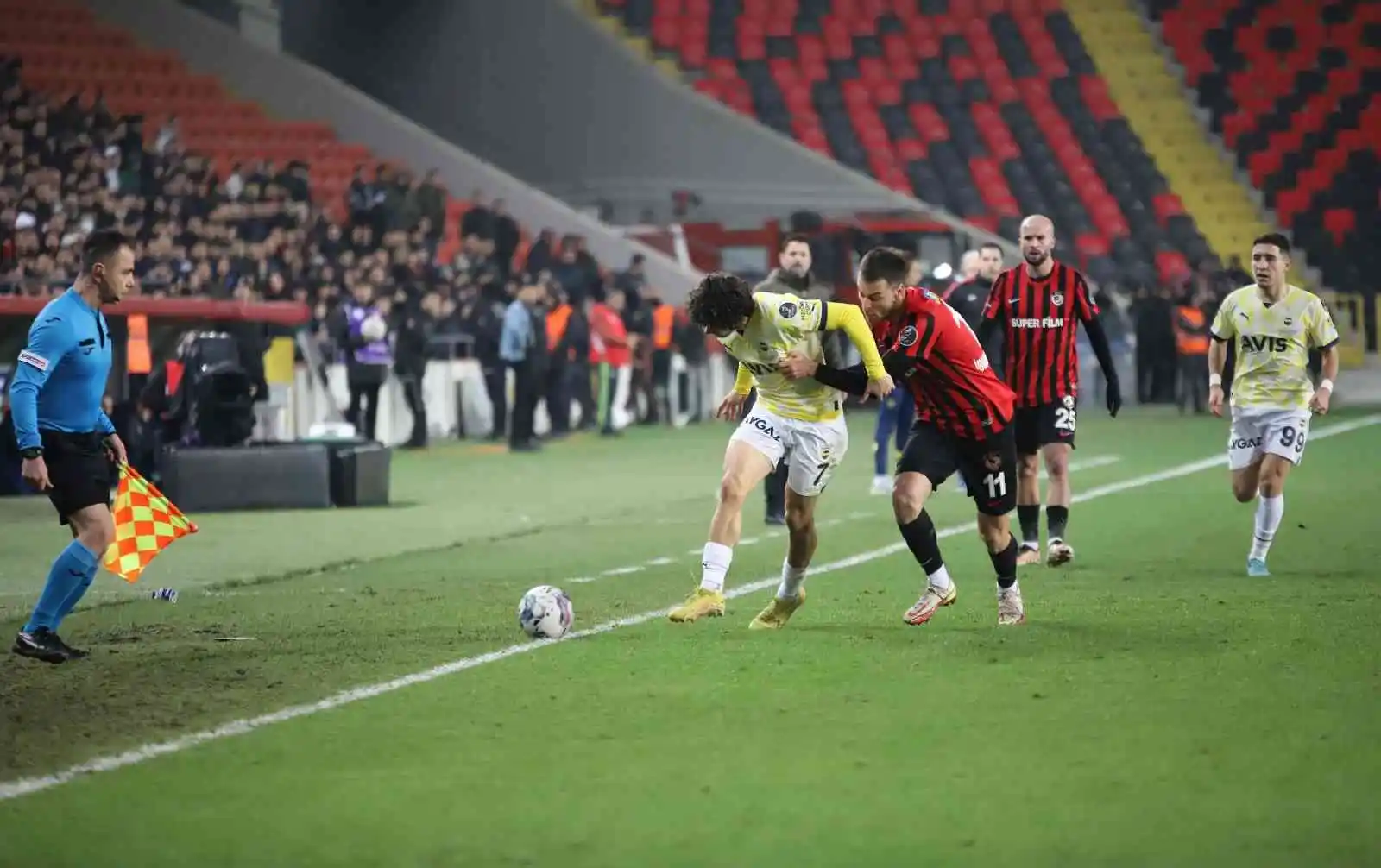 Spor Toto Süper Lig: Gaziantep FK: 1 - Fenerbahçe: 2 (Maç sonucu)
