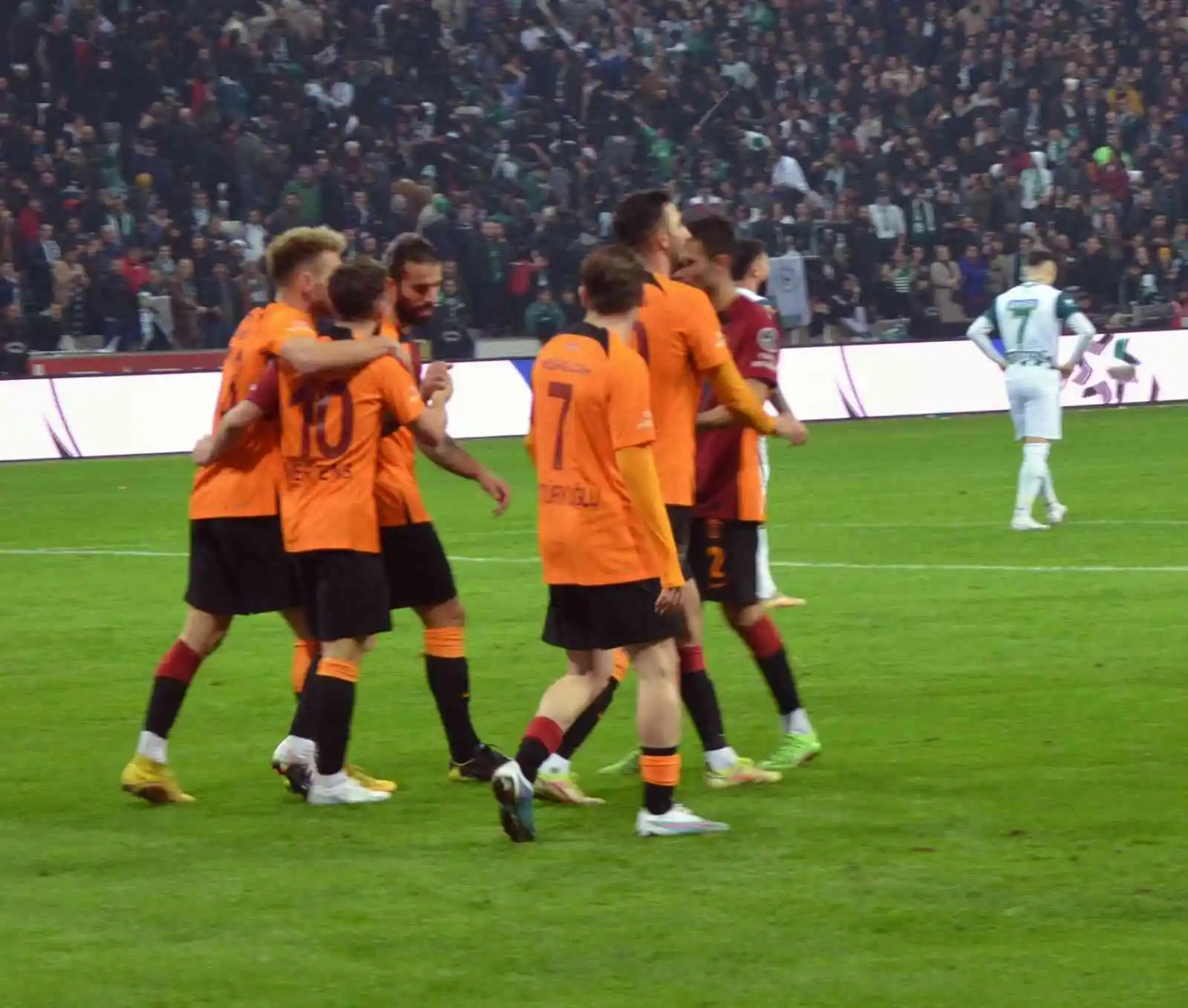 Spor Toto Süper Lig: Giresunspor: 0 - Galatasaray: 1 (İlk yarı)
