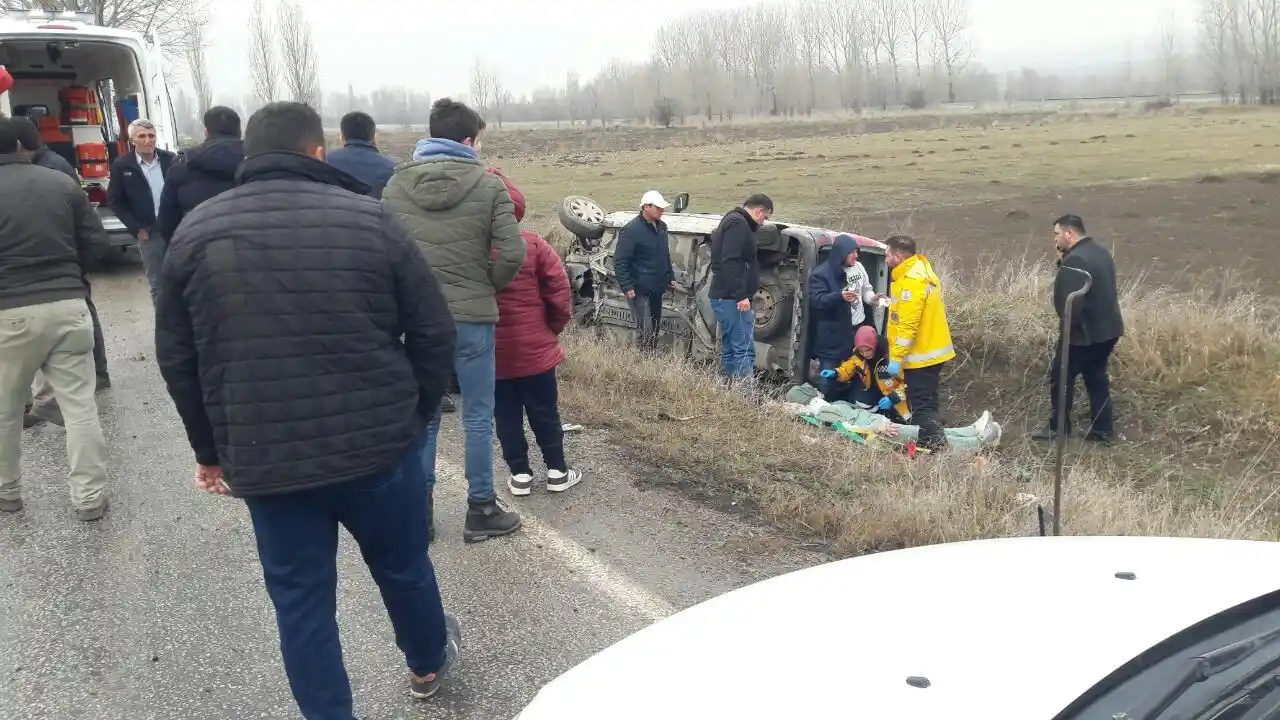 Tokat’ta gizli buzlanma kazaya neden oldu: 7 yaralı
