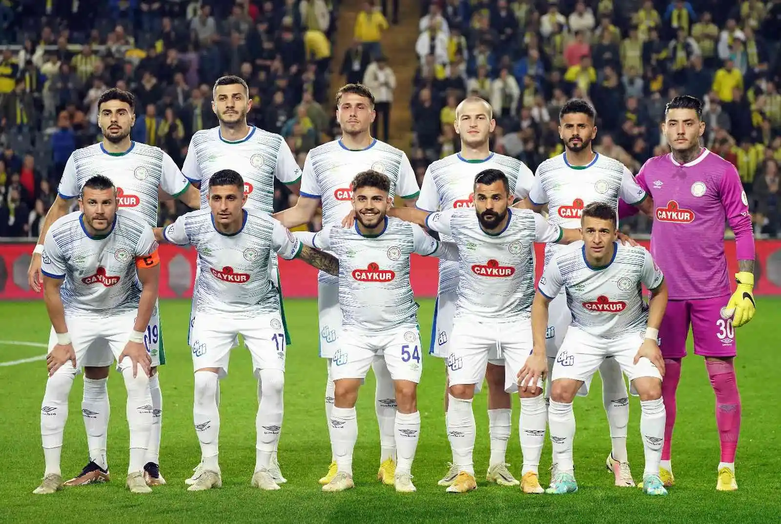 Ziraat Türkiye Kupası: Fenerbahçe: 1 - Çaykur Rizespor: 1 (İlk yarı)
