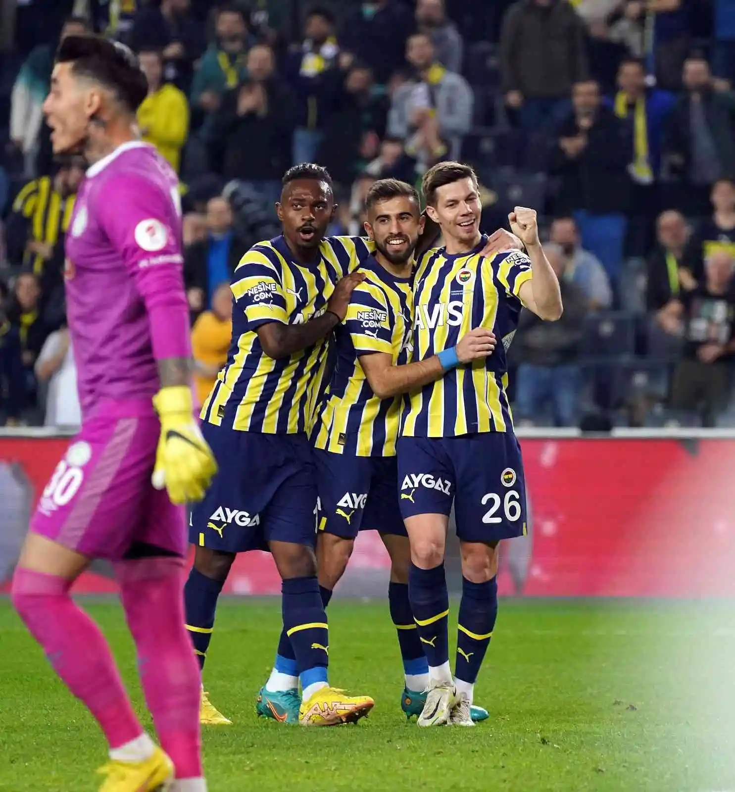 Ziraat Türkiye Kupası: Fenerbahçe: 1 - Çaykur Rizespor: 1 (İlk yarı)
