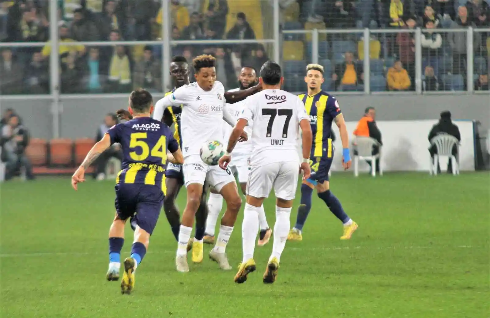 Ziraat Türkiye Kupası: MKE Ankaragücü: 1 - Beşiktaş: 0 (İlk yarı)
