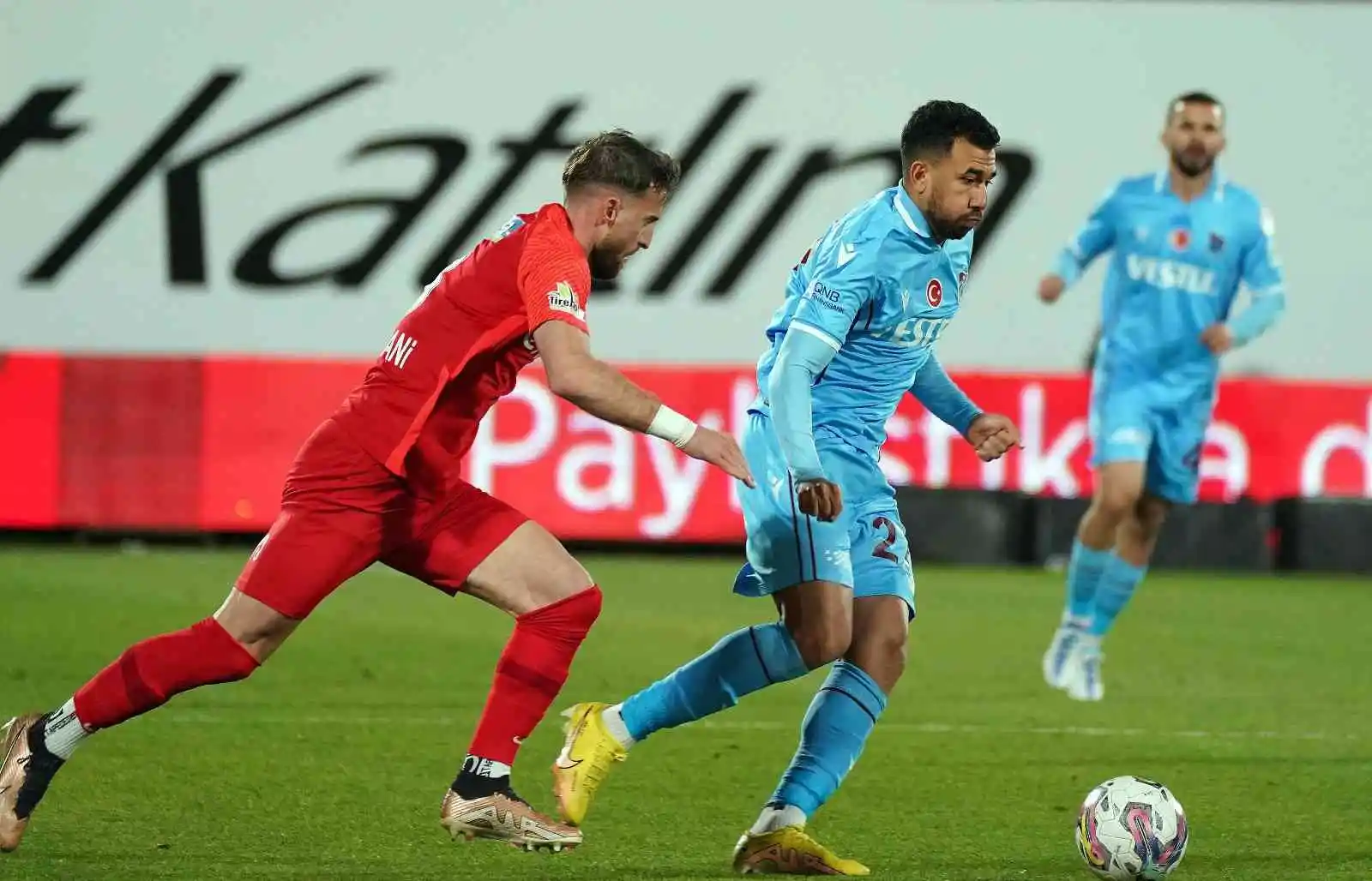 Ziraat Türkiye Kupası: Ümraniyespor: 1 - Trabzonspor: 0 (İlk yarı)
