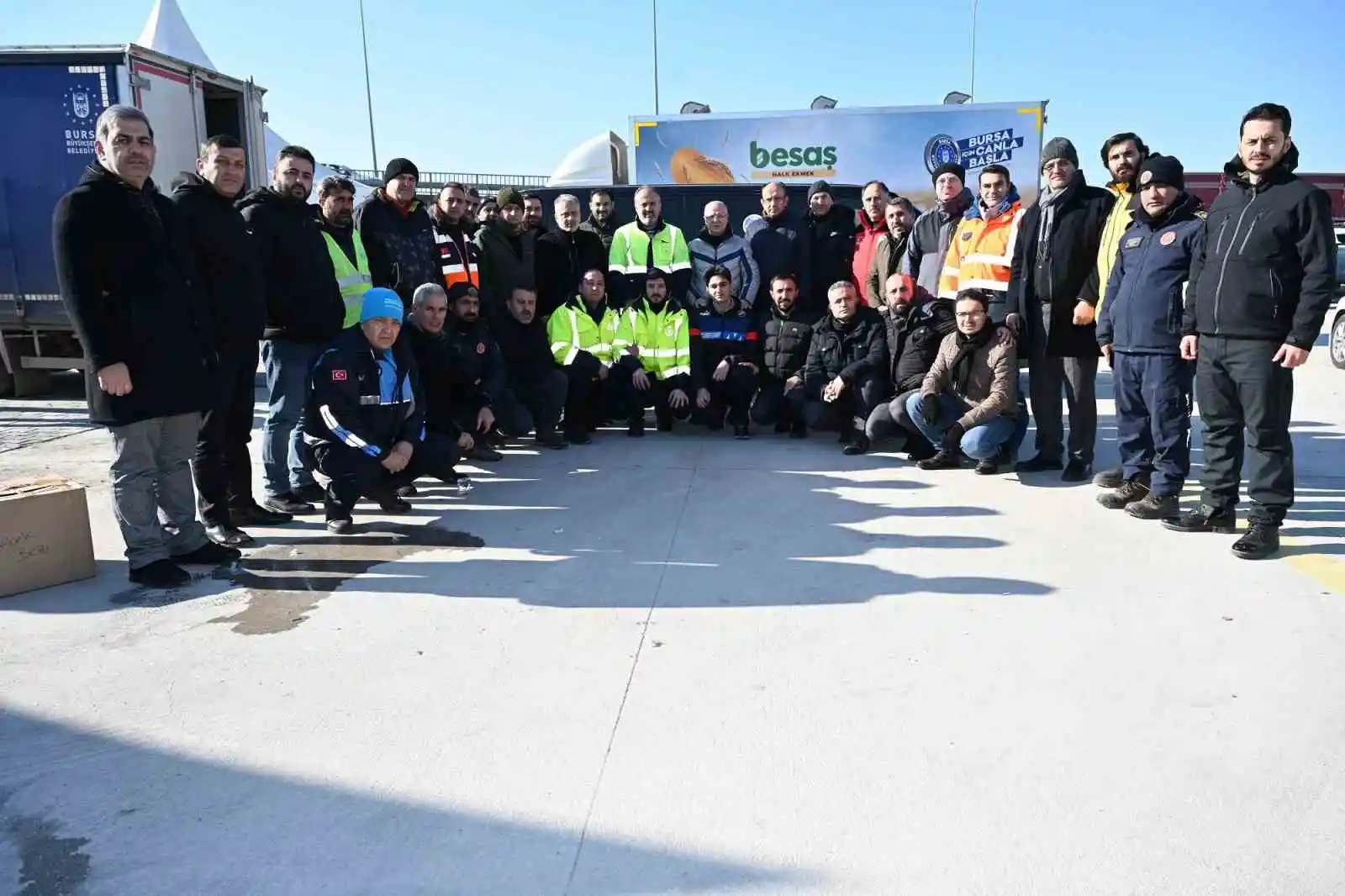 Başkan Gürkan Hatay’a destek ziyaretinde bulundu
