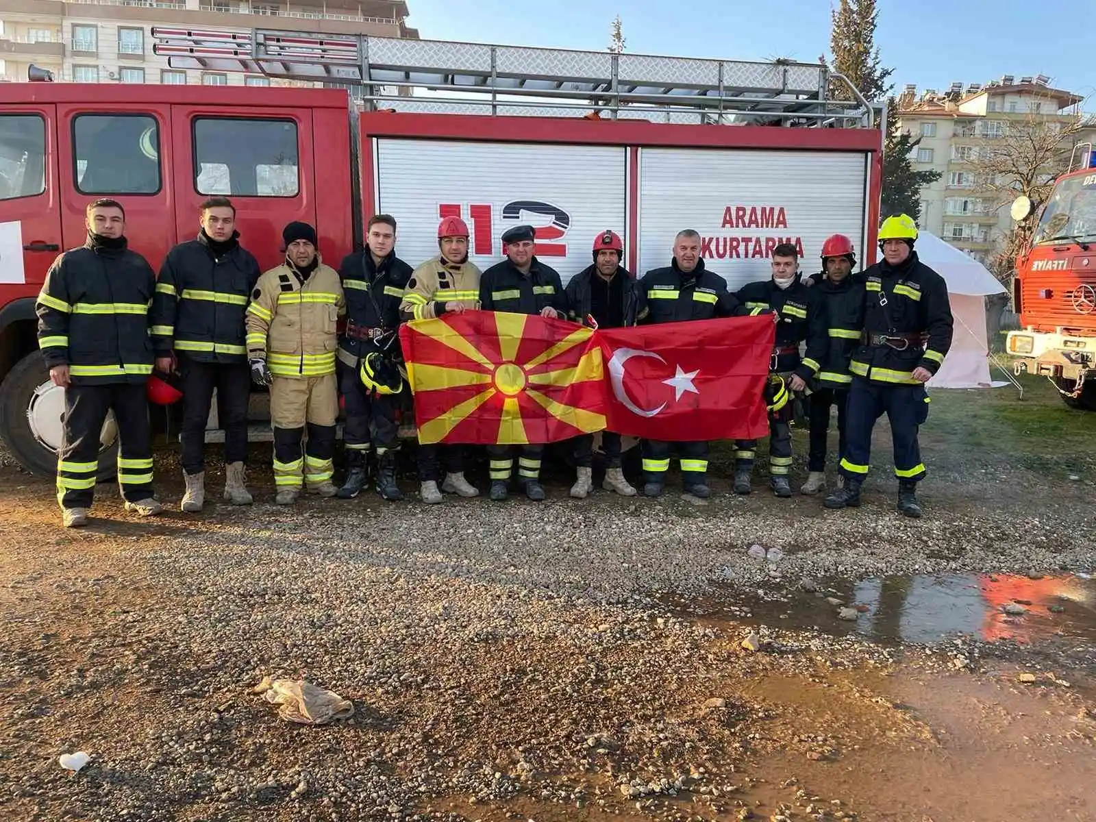 Çaycuma itfaiyesi Makedonya'yı ekibine kattı
