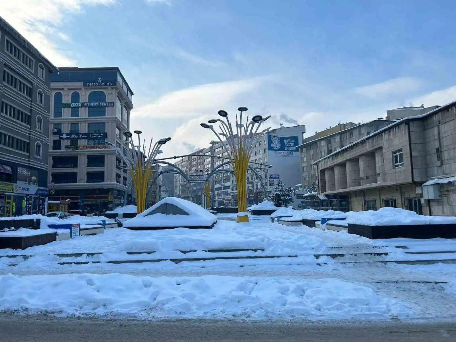 Erzurum’da dondurucu soğuklar etkili oluyor
