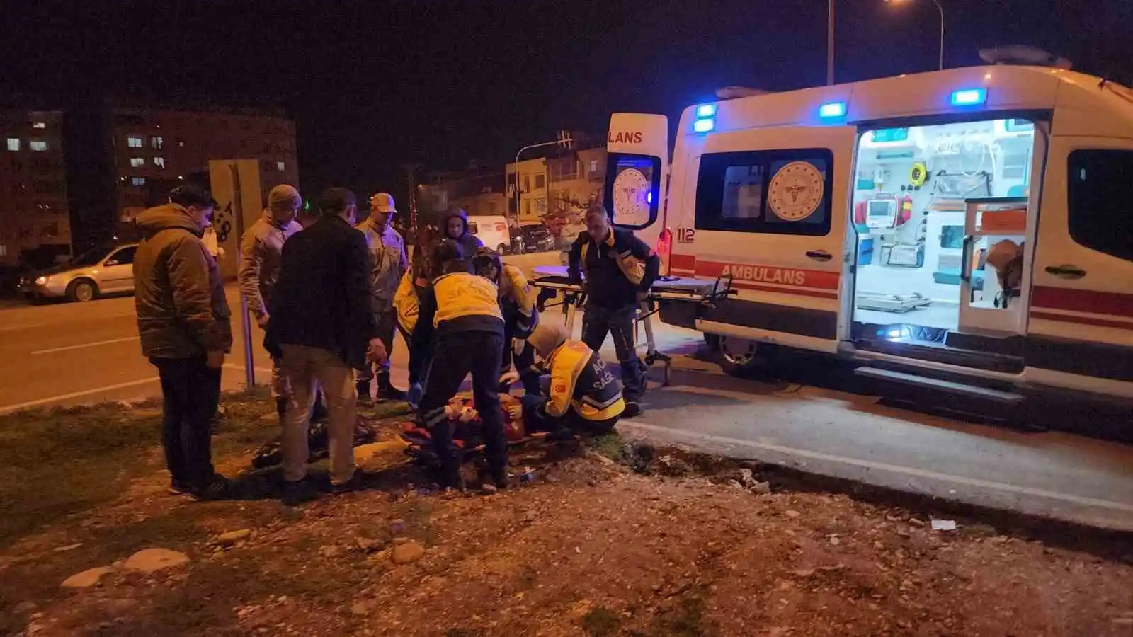 Hassa’da trafik kazası: 2 yaralı
