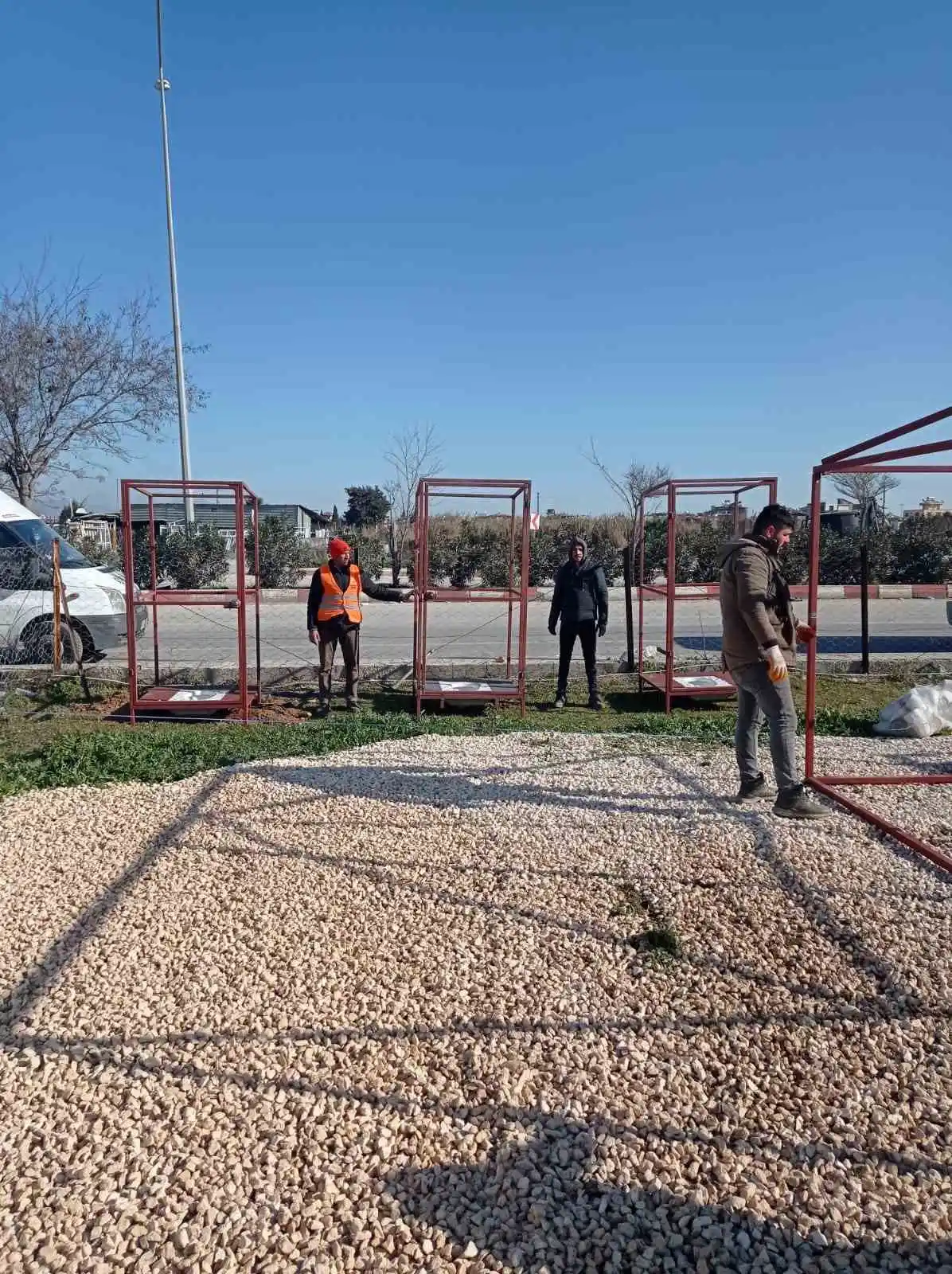 Hatay’da ’Bozdoğan Kıl Çadır Kenti’ kuruluyor
