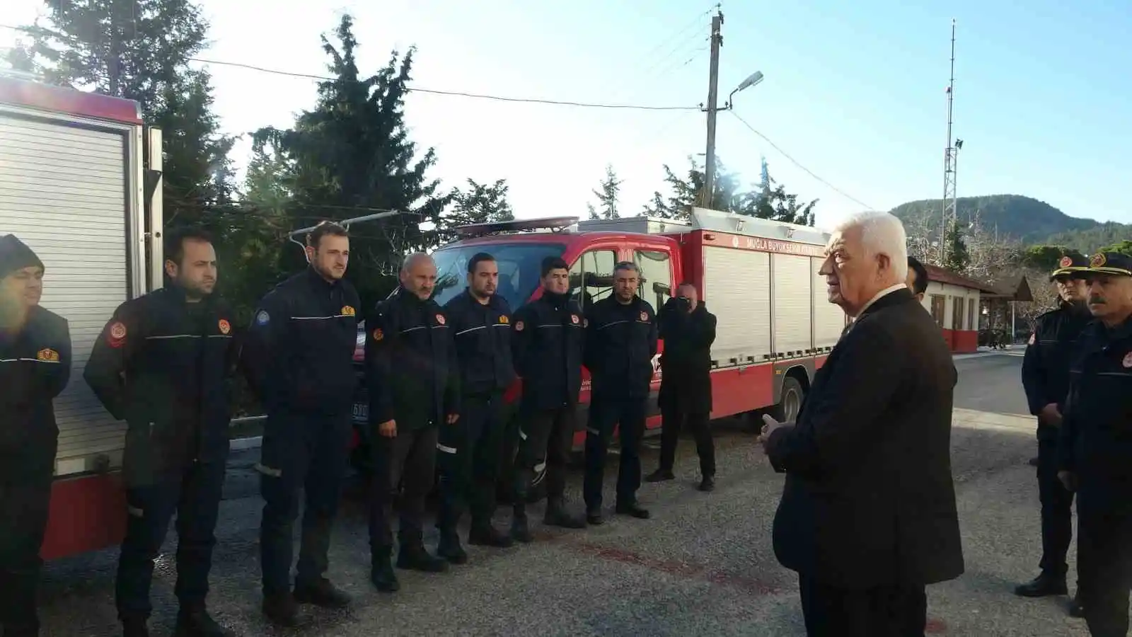 Muğla Büyükşehir Belediyesi itfaiye ekipleri kente döndü
