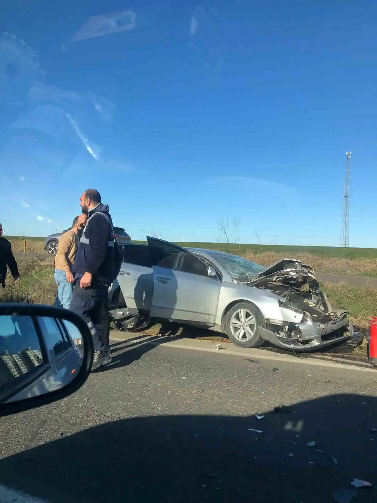 Tekirdağ’da feci kaza: 5 yaralı
