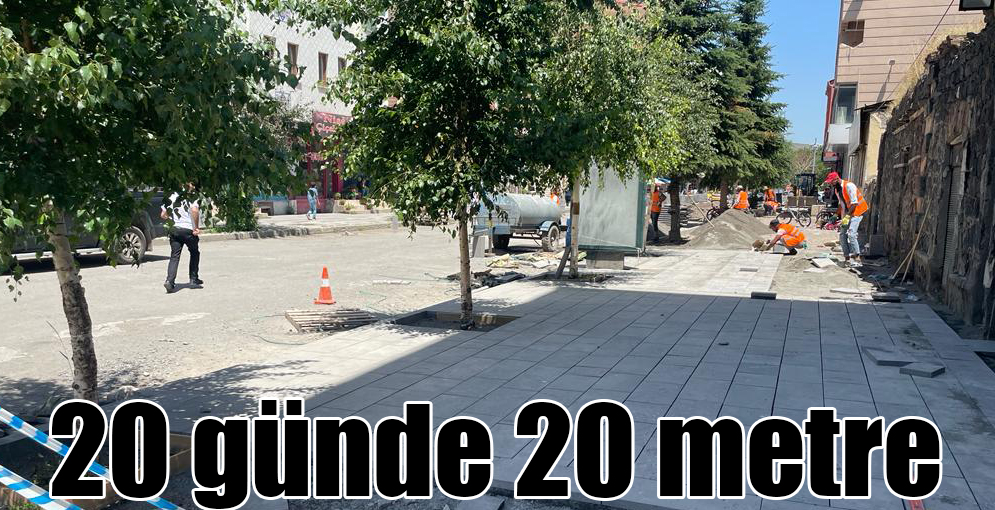 20 günde 20 metre