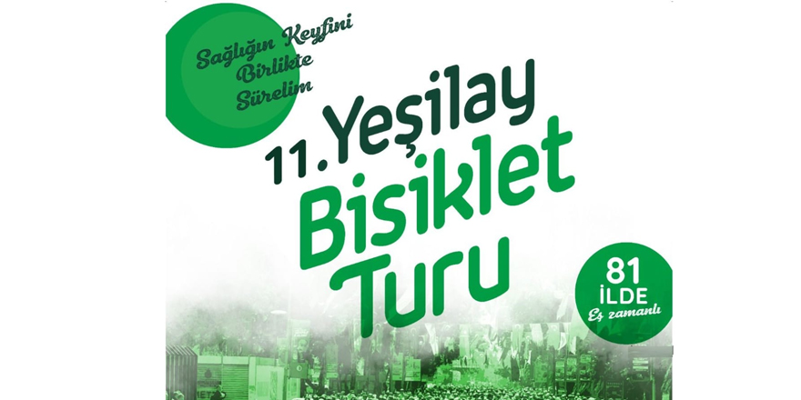 11.Yeşilay Bisiklet Turu'na Çağrı