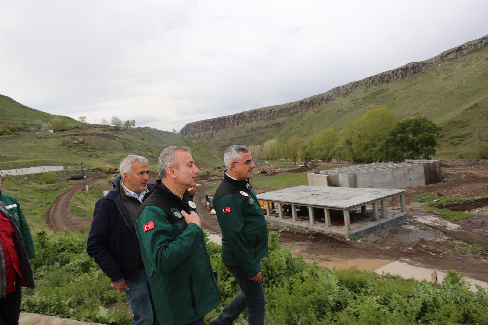 Kars Bölge Müdürü Kotan incelemelerde bulundu