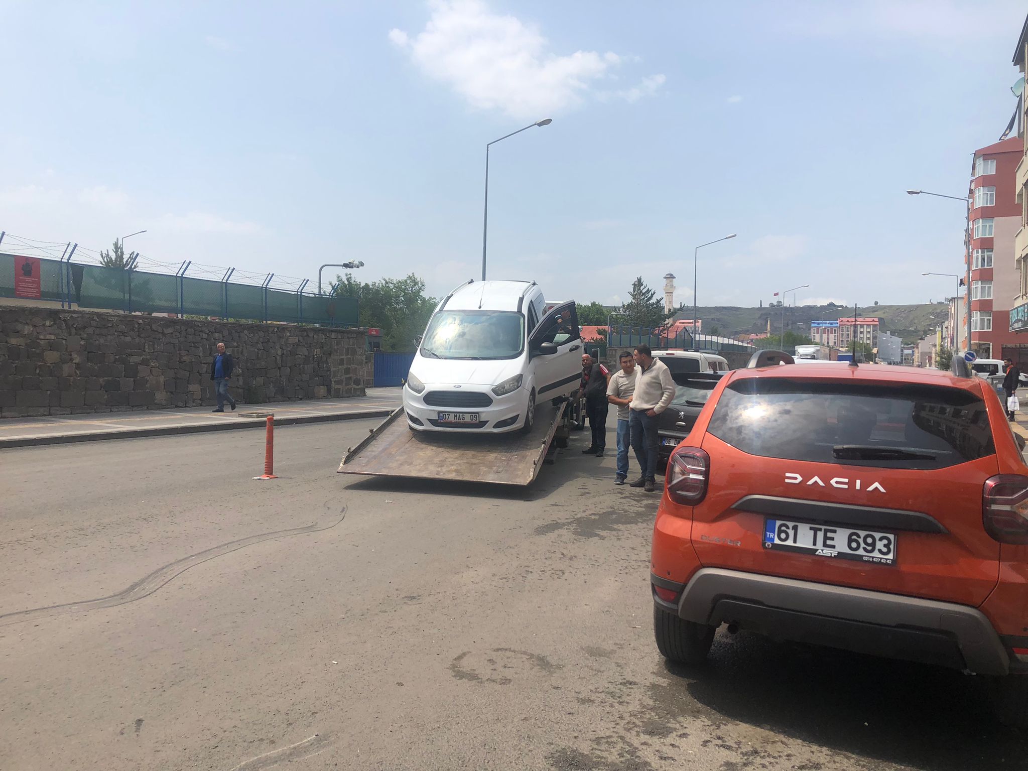 Kars'ta trafik kazası 1 yaralı