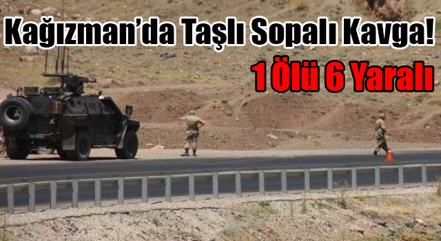 Kağızman'da Taşlı Sopalı Kavga! 1 Ölü 6 Yaralı