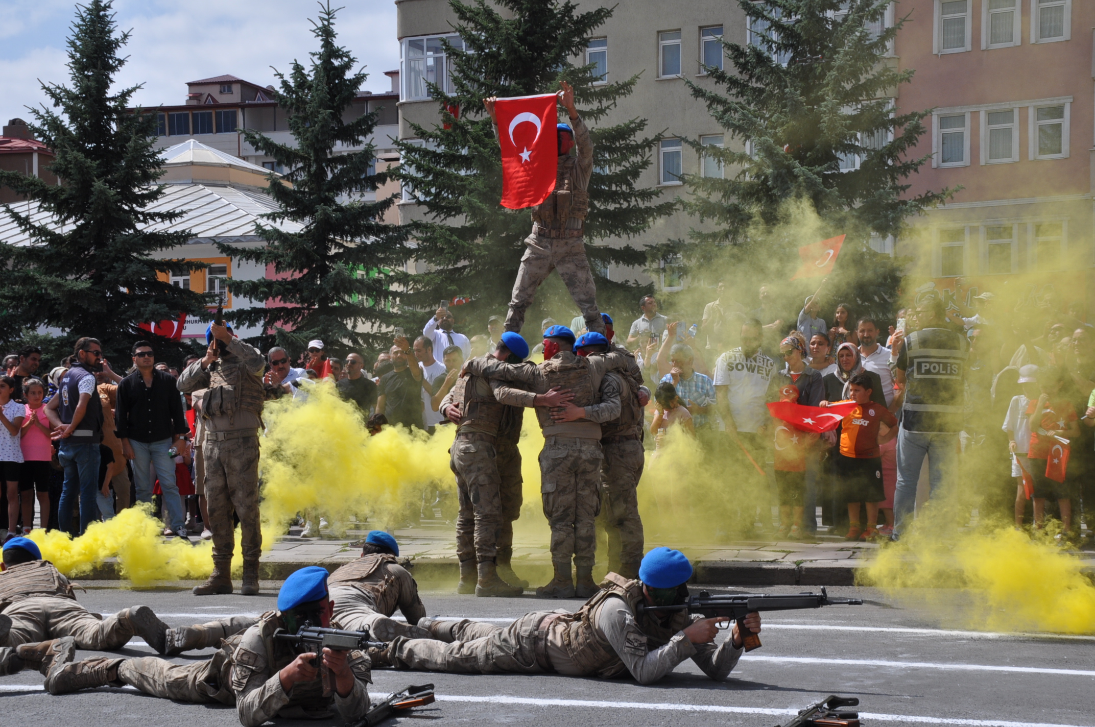 Kars'ta 30 Ağustos Zafer Bayramı coşkuyla kutlandı