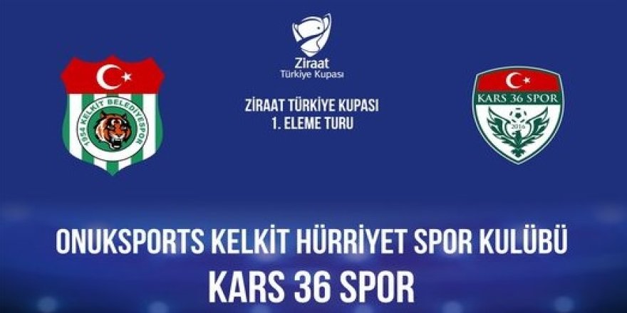 Kars 36 Spor'un Ziraat Türkiye kupasındaki rakibi belli oldu 