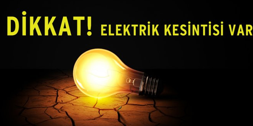 Kars'ta kısmi elektrik kesintisi olacak