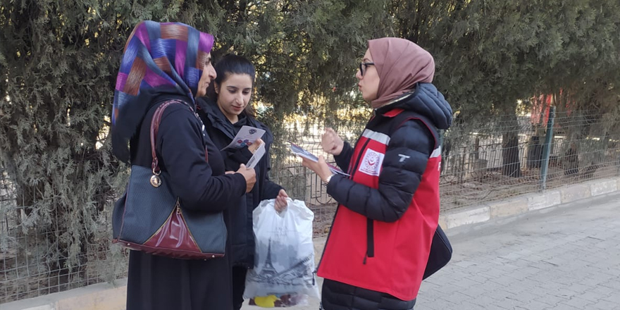 Kars'ta Aile İçi ve Kadına Yönelik Şiddetle Mücadele İçin Bilgilendirme