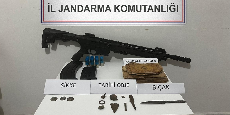 Kars'ta evinde tarihi eser bulunduran şahıs yakalandı