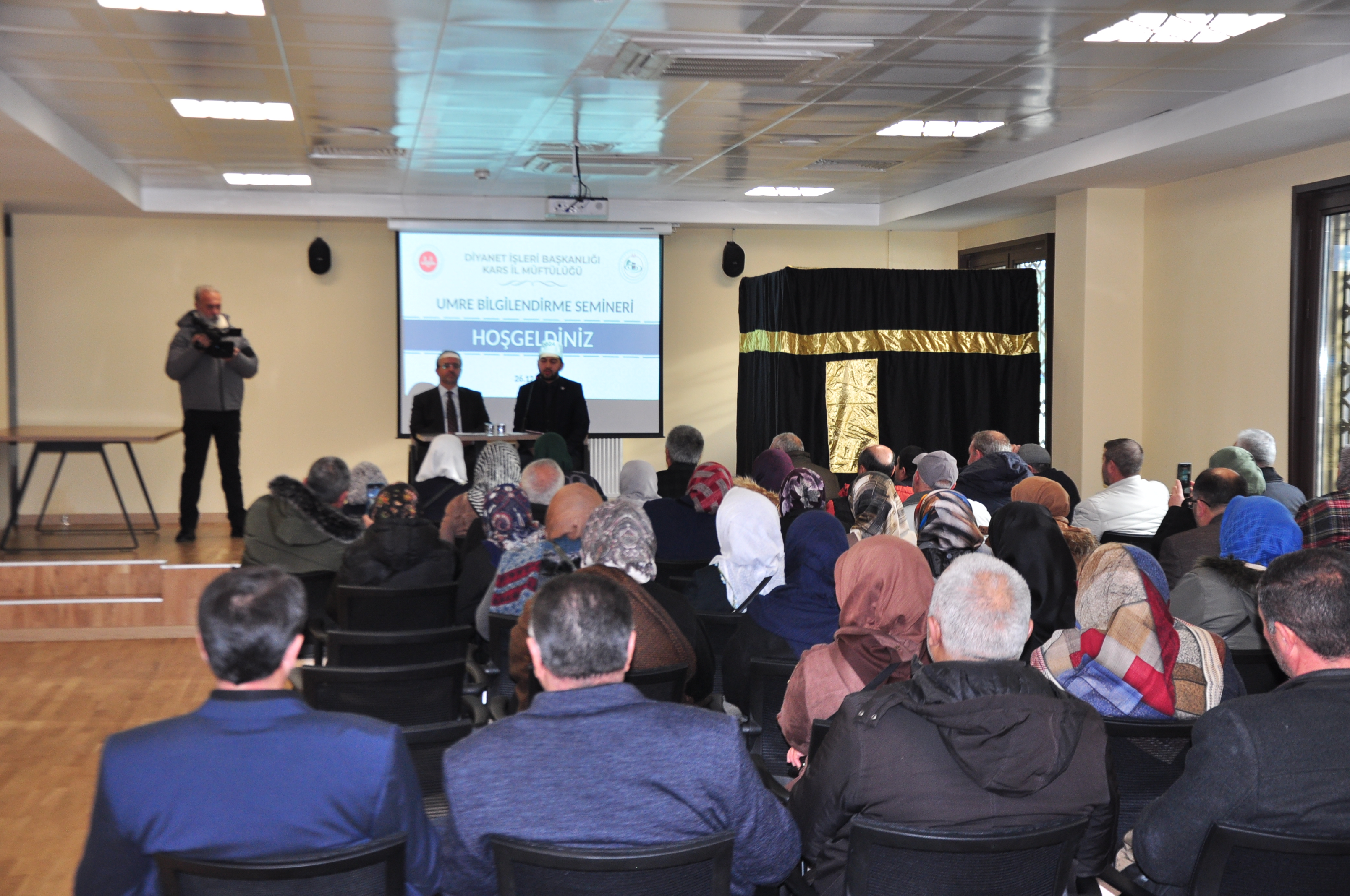 Kars'ta Umre Yolcularına Yönelik Eğitim Semineri Düzenlendi