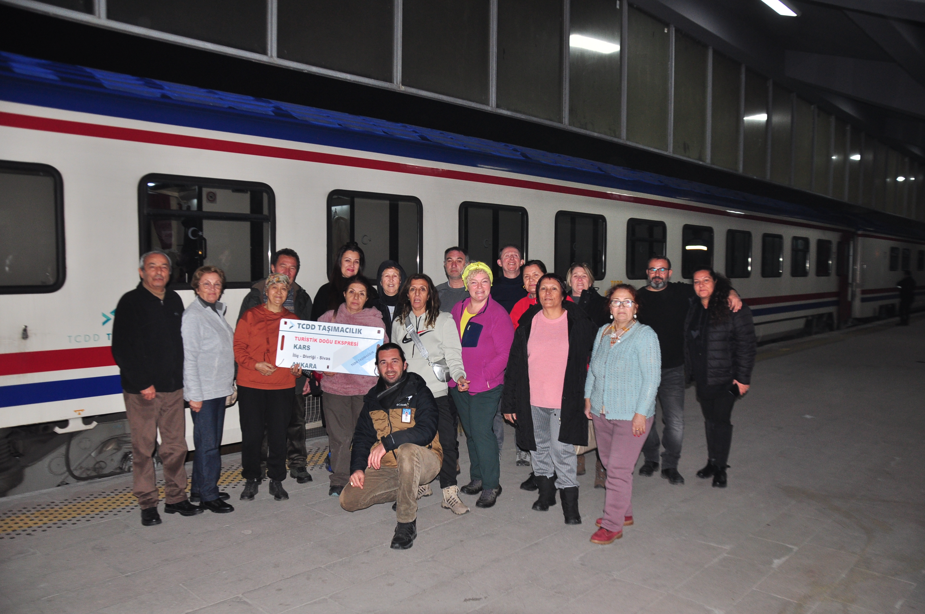 Turistik Doğu Ekspresi, Kars'tan ilk seferine uğurlandı