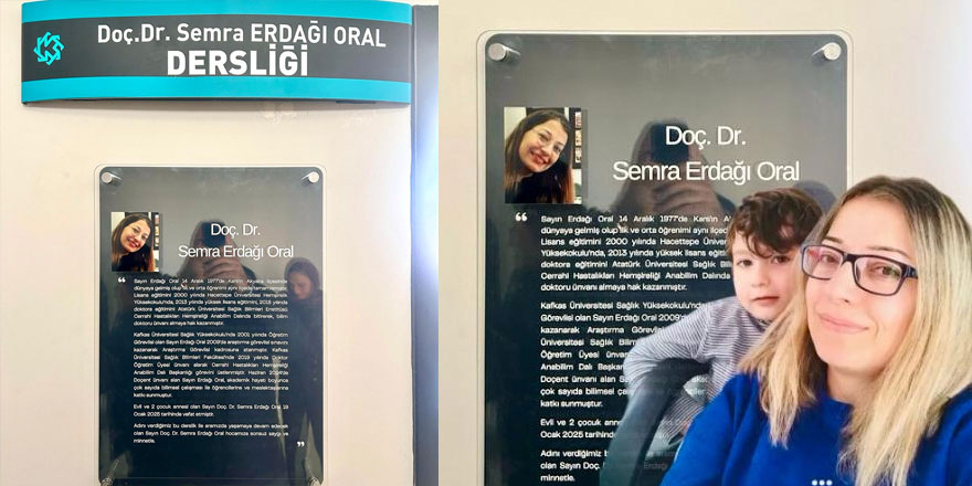 Doç. Dr. Semra Erdağı için mevlit okutuldu