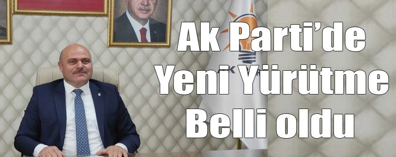 Kars AK Parti'de yeni yürütme Kurulu oluştu