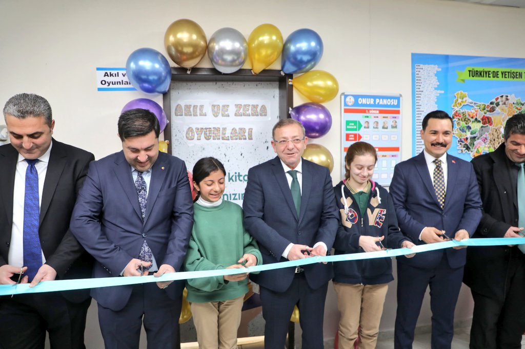 Akyaka'da Akıl ve Zeka Oyunları Sınıfı'nın açılışı yapıldı