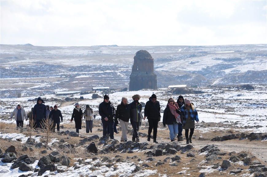 Dünya Kenti Ani'ye Turist Akını